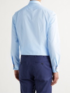 PAUL SMITH - Soho Slim-Fit Cotton-Poplin Shirt - Blue - UK/US 15.5