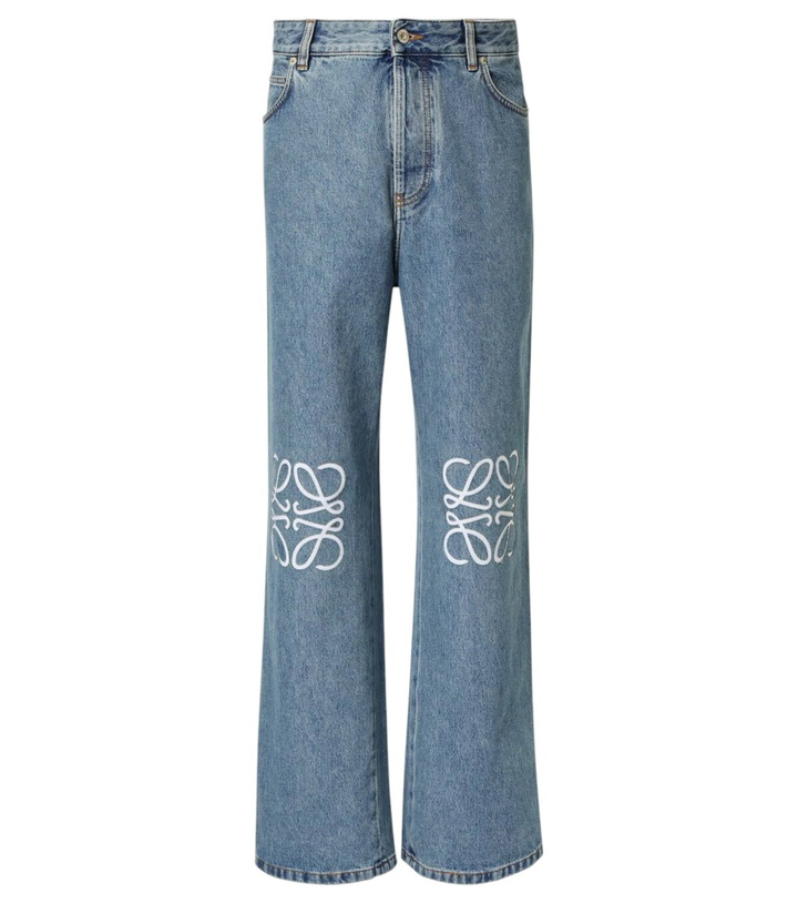 Photo: Loewe Anagram wide-leg jeans