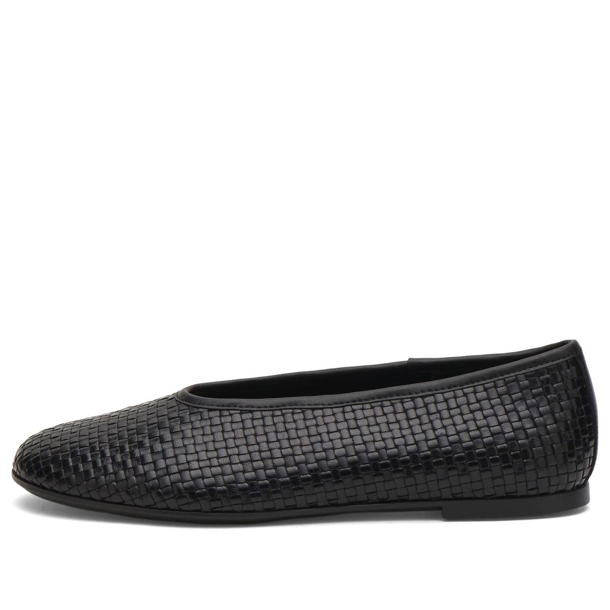 Vagabond Shoemakers Women's Vagabond Aleya Braided Leather Ballet in Black