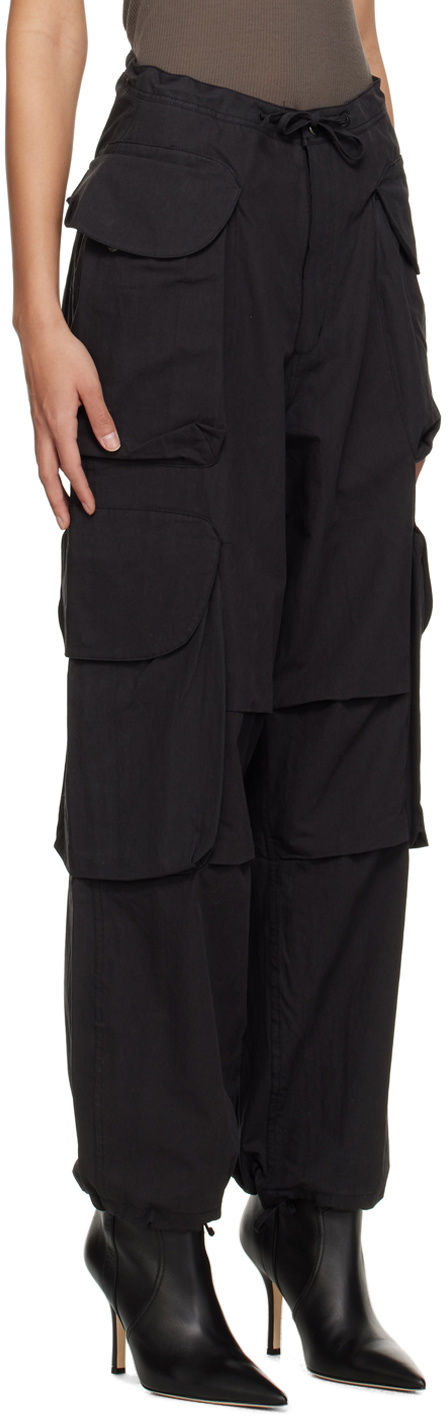 Entire Studios Black Gocar Cargo Pants Entire Studios