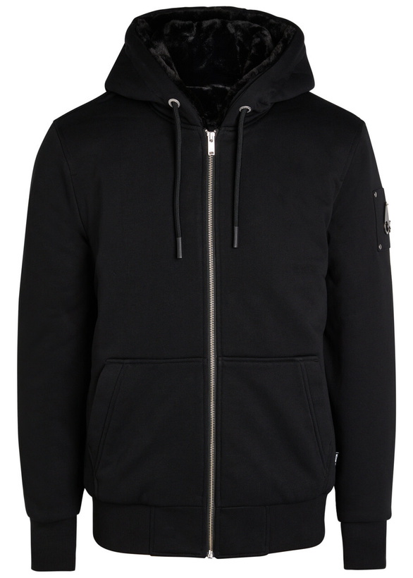 Photo: Moose Knuckles Classic Bunny Padded Hooded Cotton-blend Jacket Black