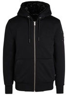 Moose Knuckles Classic Bunny Padded Hooded Cotton-blend Jacket Black