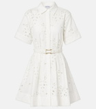 Rebecca Vallance Artesan broderie anglaise minidress