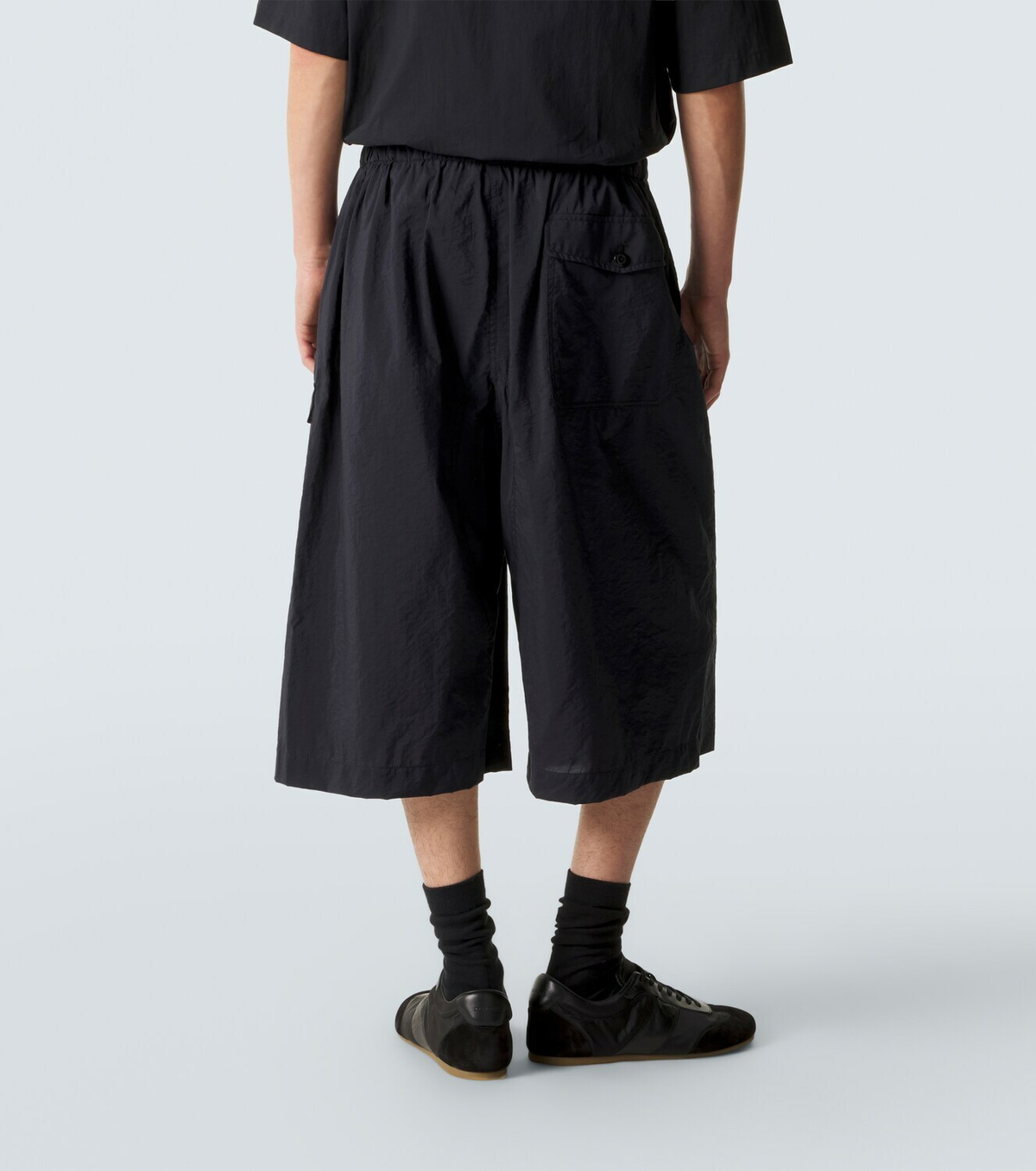 Lemaire Cotton-blend Bermuda shorts