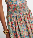 Montce Millie floral cotton maxi skirt