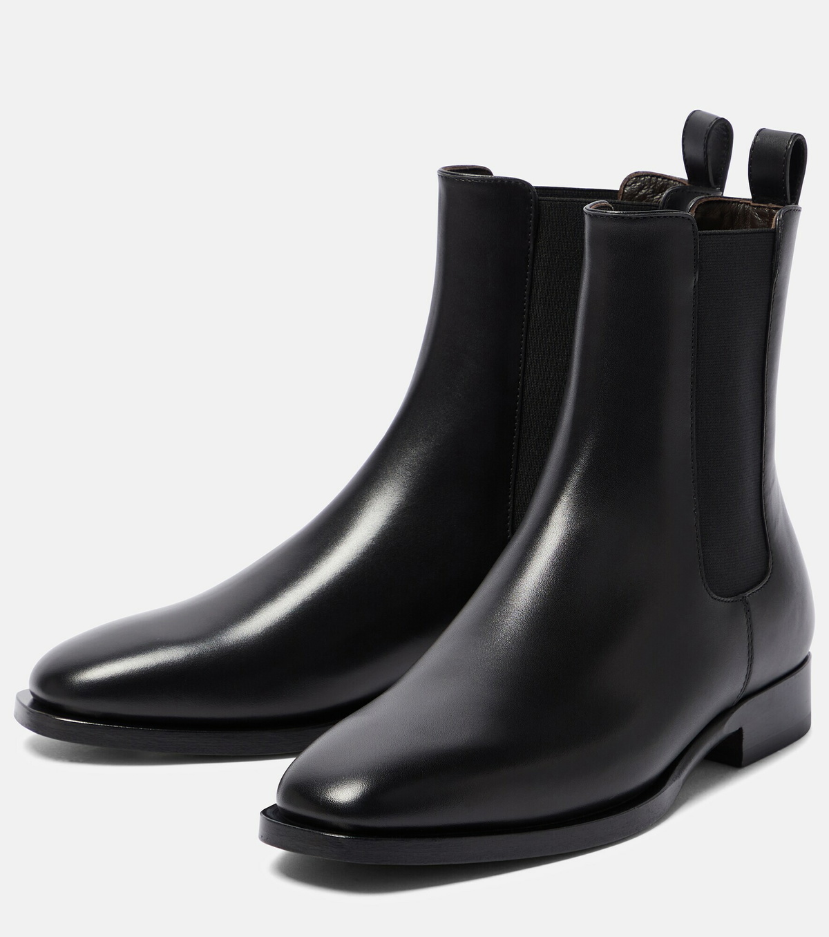 The Row - Grunge leather Chelsea boots The Row