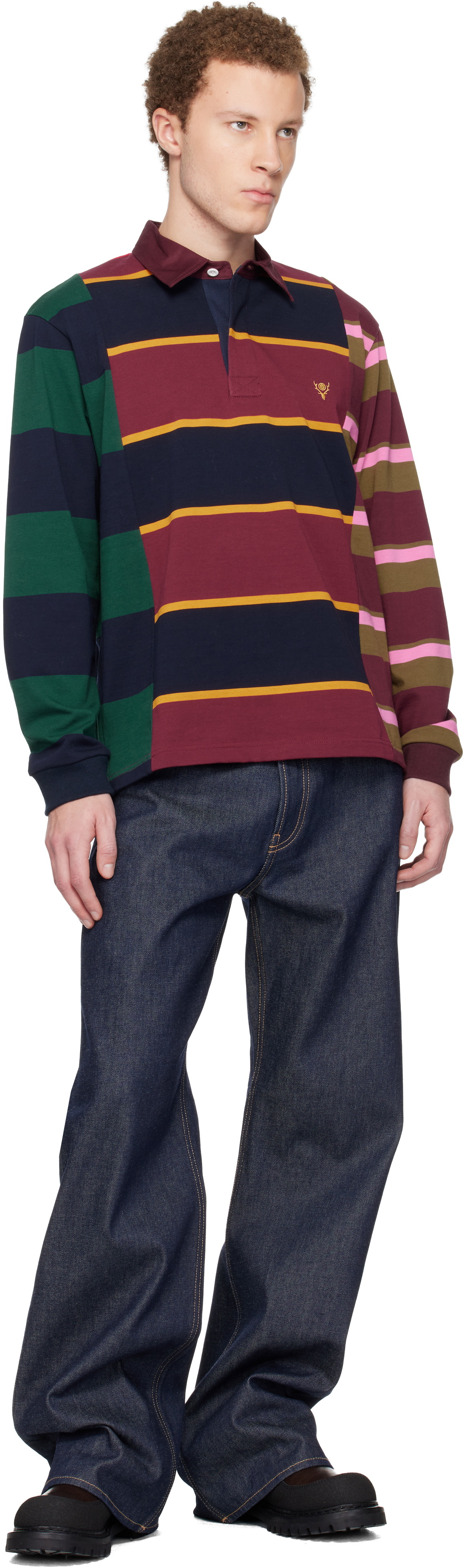 South2 West8 Multicolor Rugger Polo