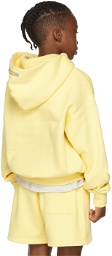 Essentials Kids Yellow Fleece Pullover Hoodie