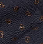 Thom Sweeney - 7.5cm Paisley-Print Virgin Wool and Silk-Blend Tie - Blue