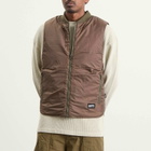 Neighborhood Men's Reversible Padded Vest in Olive Drab