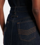 Jean Paul Gaultier Denim miniskirt
