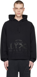 1017 ALYX 9SM Black Graphic Hoodie