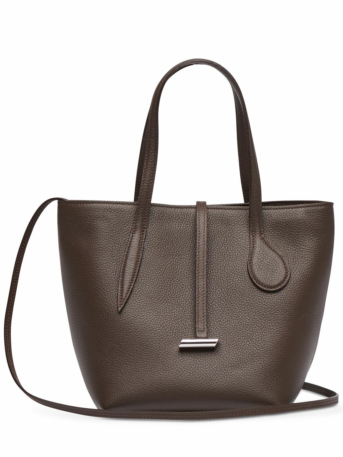 LITTLE LIFFNER Mini Sprout Grained Leather Bag