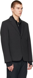 POST ARCHIVE FACTION (PAF) Black New Classic Blazer