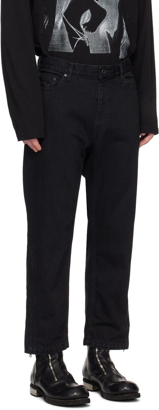 Yohji Yamamoto Black A-Madness Jeans