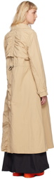 Reese Cooper Tan Cinched Trench Coat