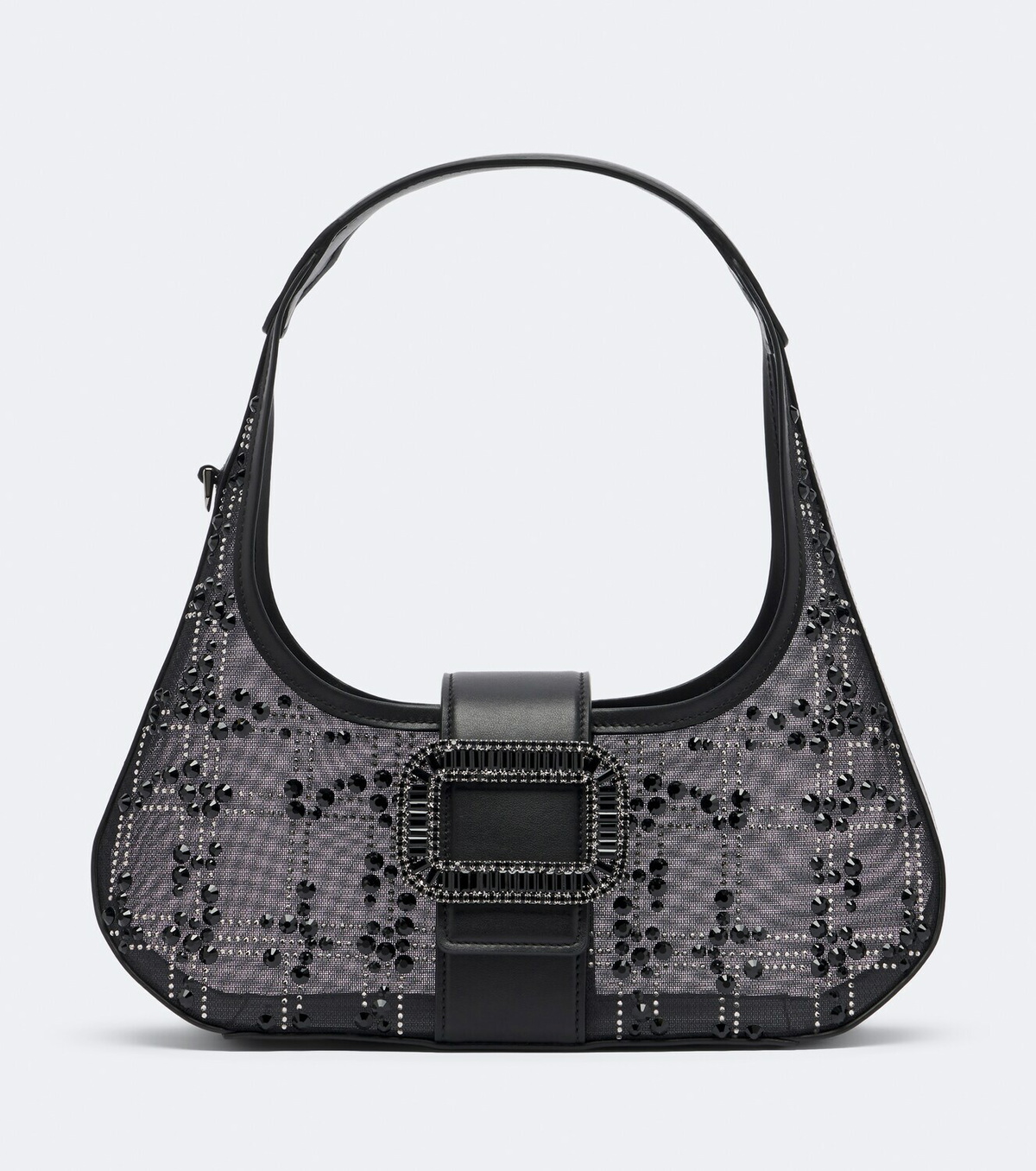 Roger Vivier Pilgrim Mini embellished top-handle bag