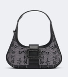 Roger Vivier Pilgrim Mini embellished top-handle bag