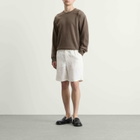 Jil Sander Men's Wool Jumper with Padded Detail in Brown