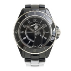 Chanel Mademoiselle J12 La Pausa Automatic Chronometer Black Dial Ladies Watch H7609