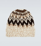 Moncler Grenoble Jacquard wool-blend beanie