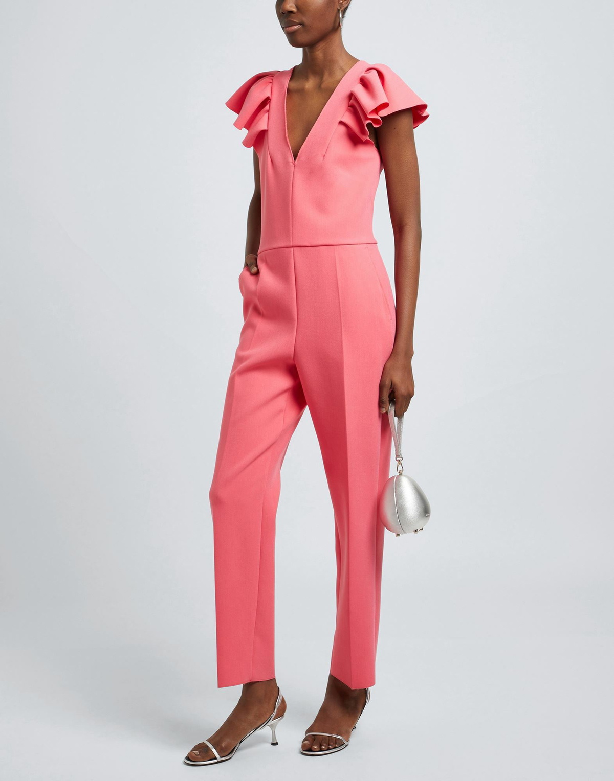 Msgm Womens Jumpsuit in Pink