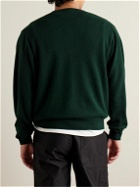 Danton - Logo-Appliquéd Wool Sweater - Green