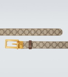 Gucci - Square G reversible leather belt