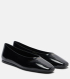 Prada Leather ballet flats
