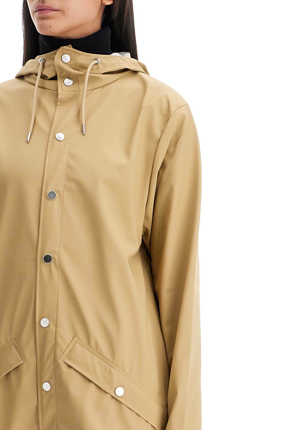 RAINS unisex rain jacket Beige