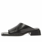 MIISTA Women's Alendra Asymmetric Sandals in Black