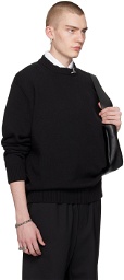 1017 ALYX 9SM Black Buckle Collar Sweater