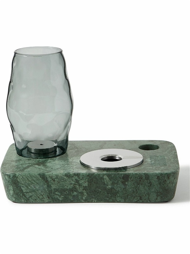 Photo: Houseplant - Marble, Glass and Stainless Steel Oil Lamp