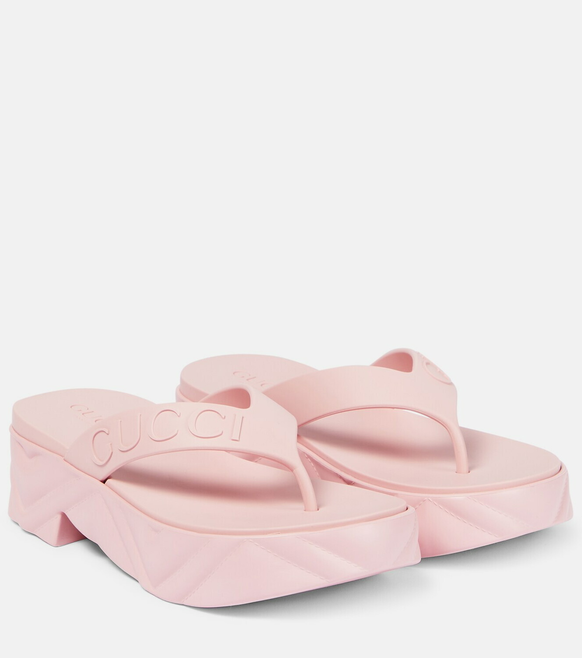 Gucci Women's Rubber Slide Sandal