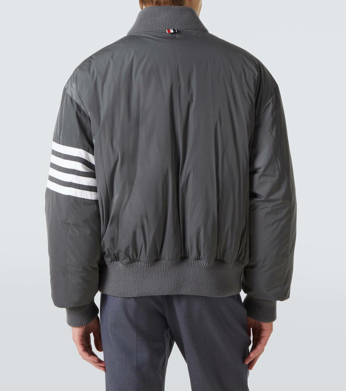 Thom Browne 4-Bar bomber jacket
