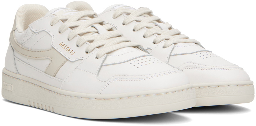 Axel Arigato White & Beige Dice-A Sneakers Axel Arigato