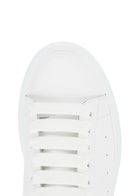 Alexander McQueen Oversized White Leather Sneakers, Sneakers, White
