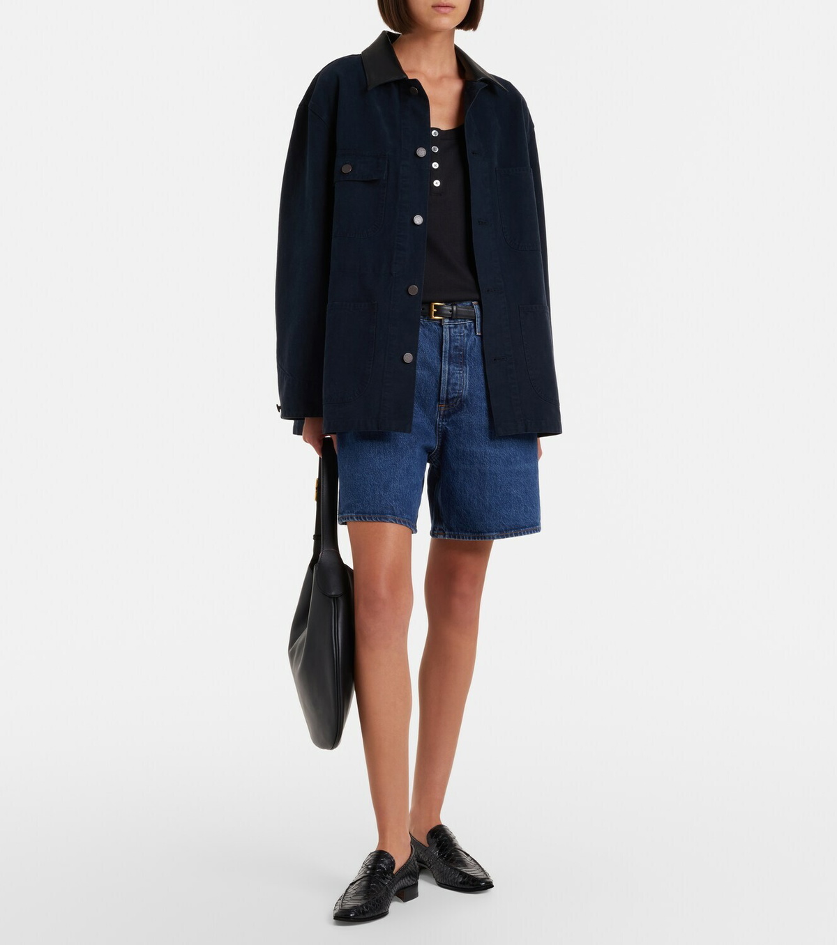 Agolde Dame denim shorts