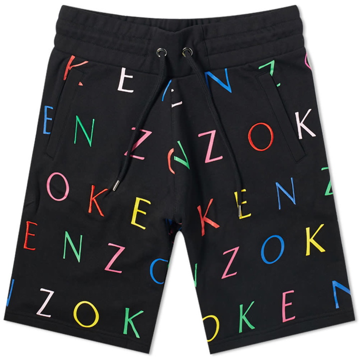 Photo: Kenzo All Over Letter Print Short - END. Exclusive