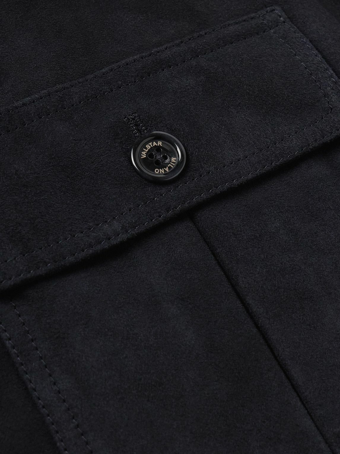 Valstar - Valstarino Suede Down Jacket - Blue