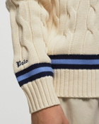 Polo Ralph Lauren Ls Cricketvn L/S Pullover Beige - Mens - Pullovers
