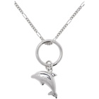 A.P.C. Silver Dolphin Necklace