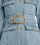 Nina Ricci Belted denim jacket