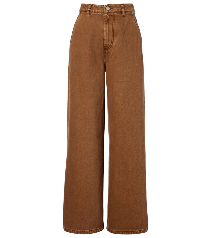 cigarette pants beige Cigarette pants in slim fit with elastic waistband - Beige
