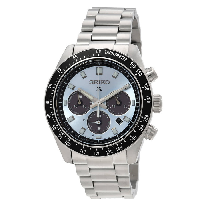 Photo: Seiko Prospex Chronograph Quartz Blue Dial Mens Watch SSC935P1