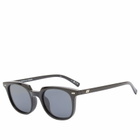 Le Specs Le Resolu Sunglasses in Black/Smoke Mono Polarized 