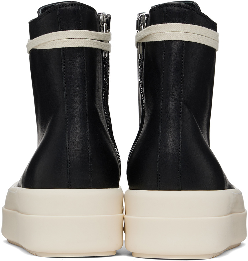 Rick Owens Black Mega Bumper Sneakers Rick Owens