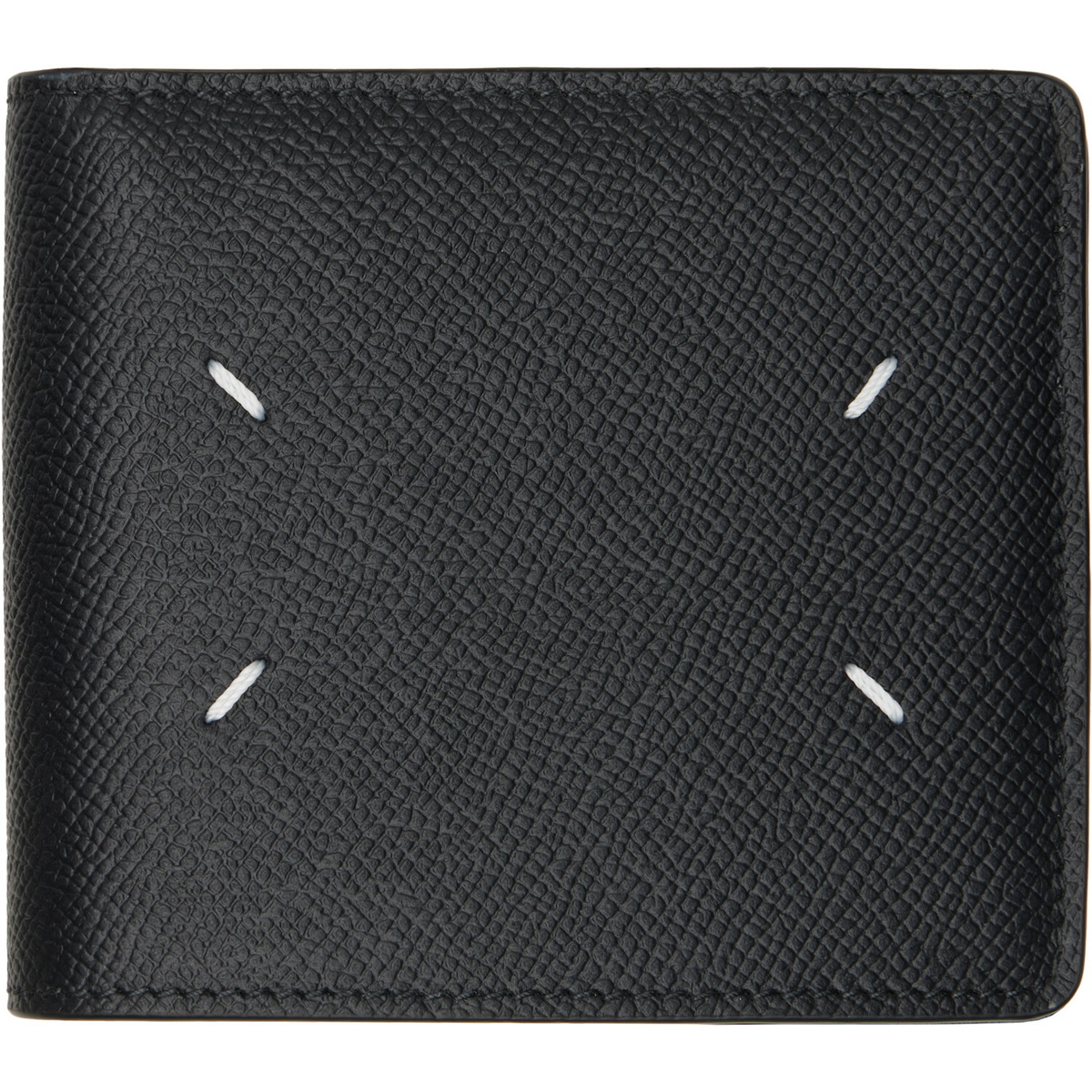 Maison Margiela Black Four Stitches Wallet