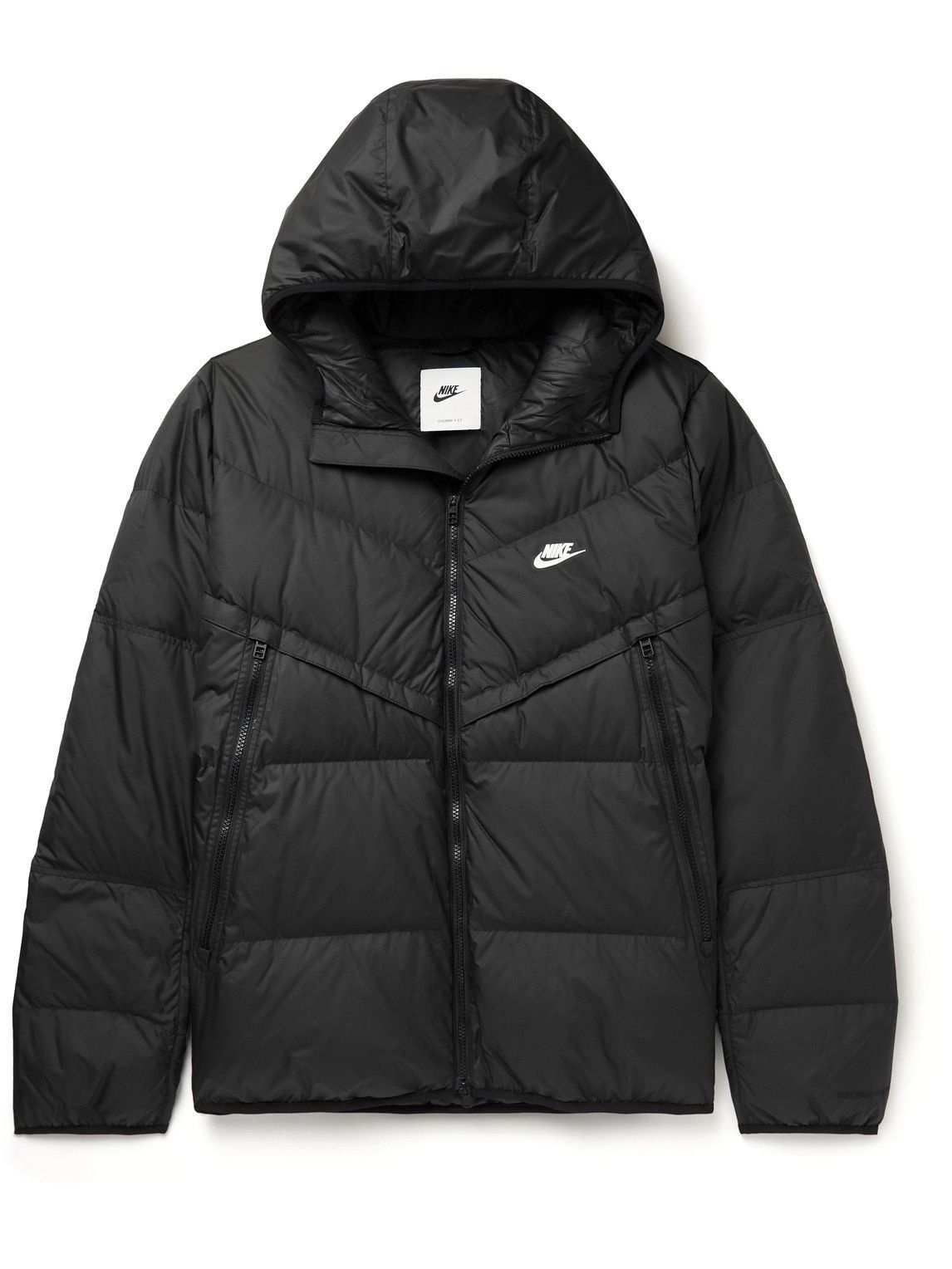 Photo: Nike - Sportswear Storm-FIT Windrunner Quilted Shell Down Hooded Jacket - Black