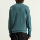 Goldwin Men's Mesh Pile Crew Sweatshirt in Moss Agate